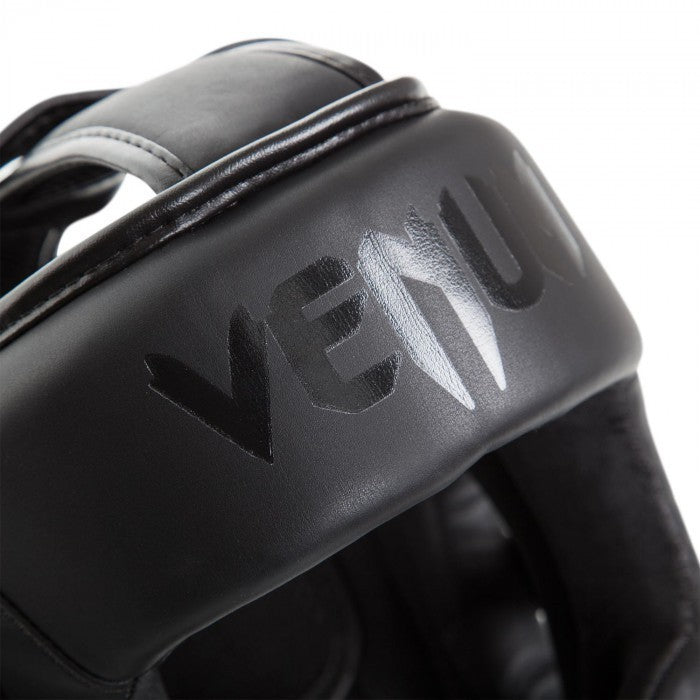 Venum Kask Bokserski Elite Czarny Matte