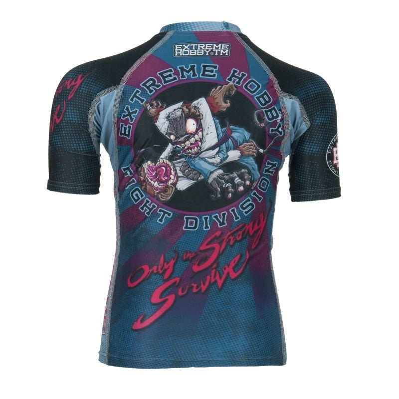 Extreme Hobby Rashguard Dziecięcy Monkeys Krótki Rękaw