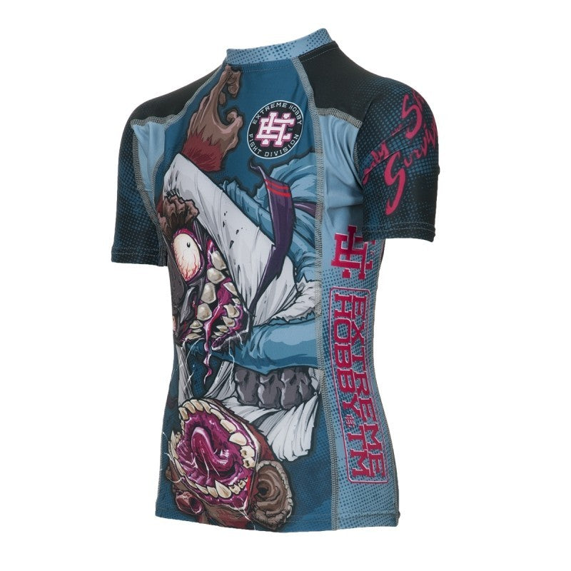 Extreme Hobby Rashguard Dziecięcy Monkeys Krótki Rękaw