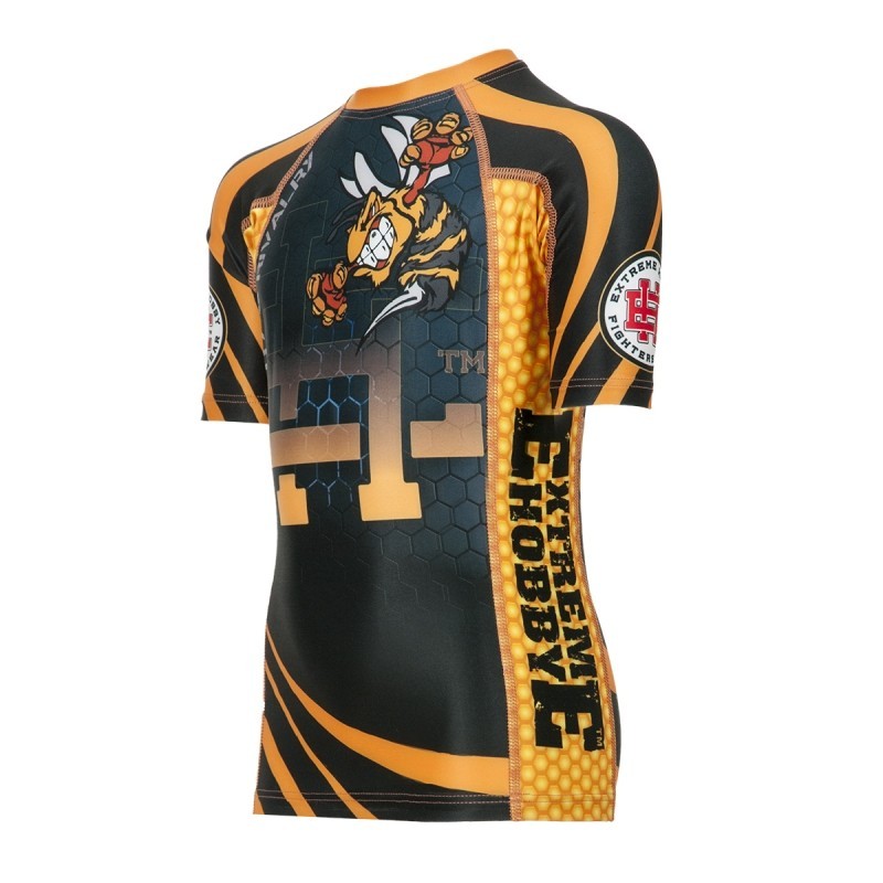 Extreme Hobby Rashguard Dziecięcy Wasp Krótki Rękaw