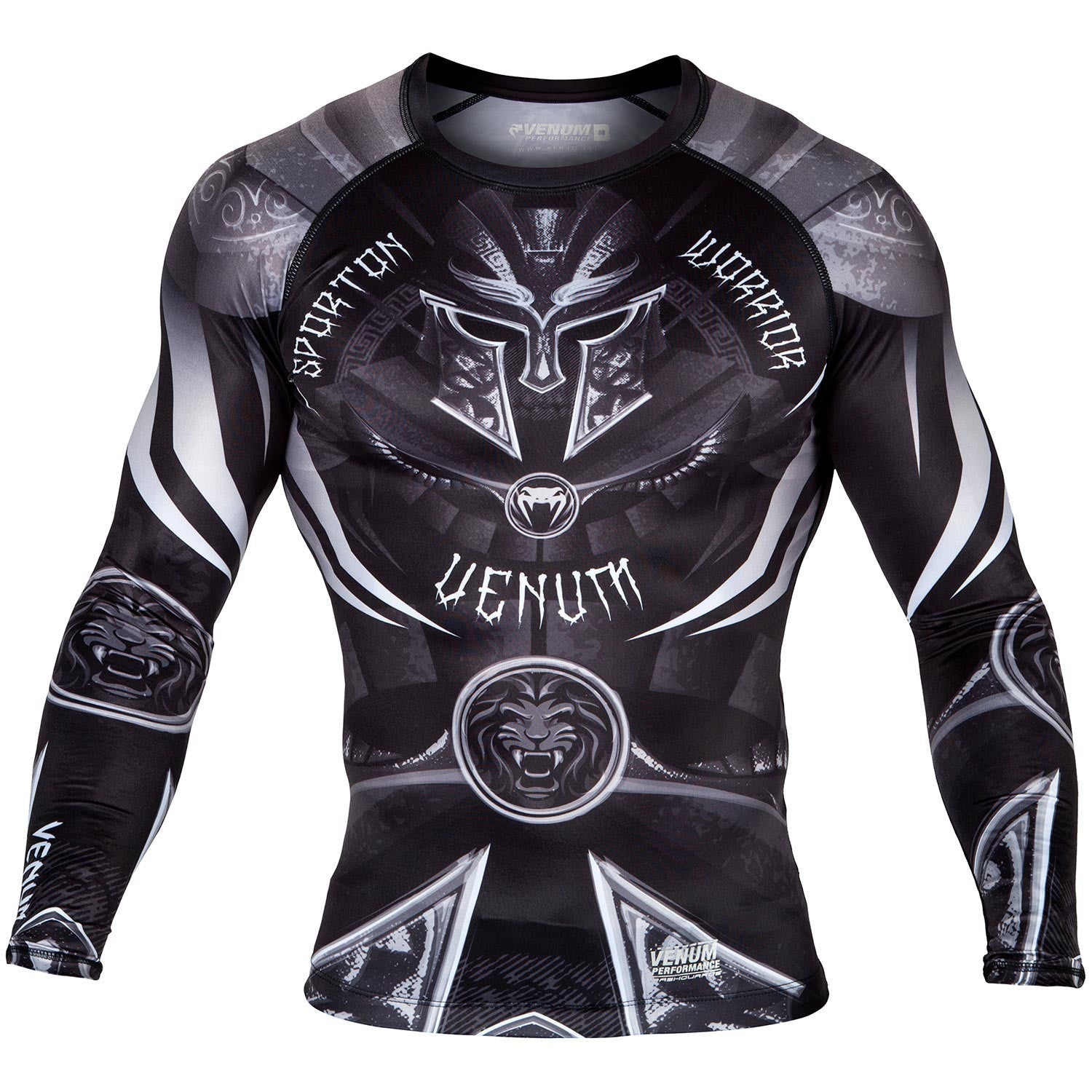 Venum Rashguard Męski Gladiator 3.0 Długi Rękaw Czarny