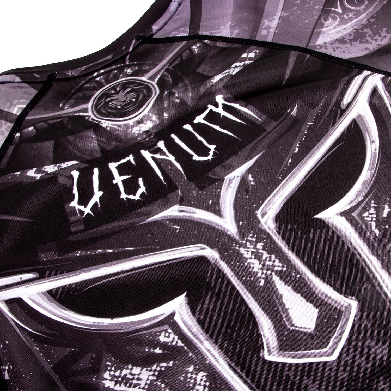 Venum Rashguard Męski Gladiator 3.0 Długi Rękaw Czarny