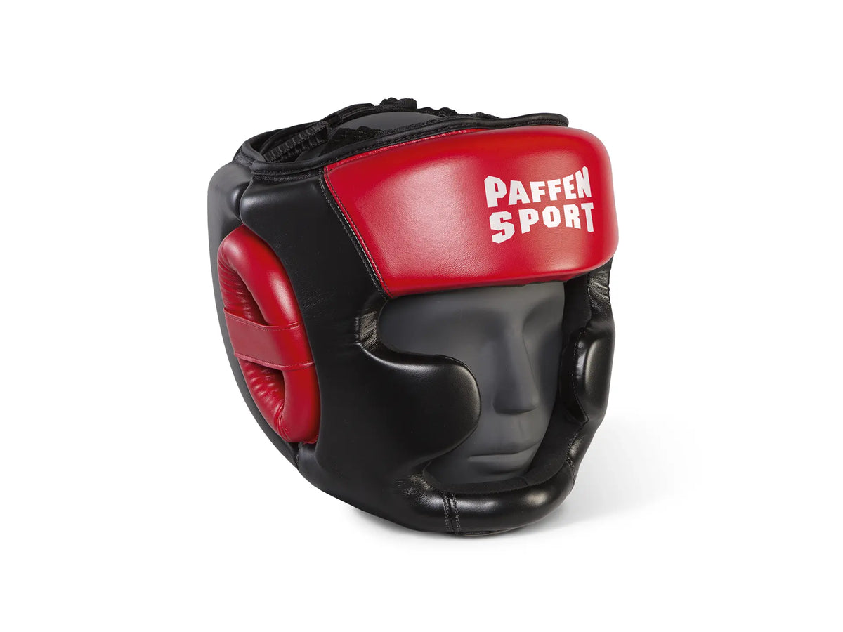 Paffen Sport Kask Bokserski ALLROUND ECO Czarny/Czerwony