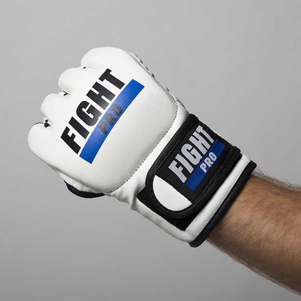 Fight Pro Rękawice do MMA 4oz Basic Białe