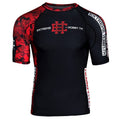 Extreme Hobby Rashguard Męski Red Warrior Krótki Rękaw
