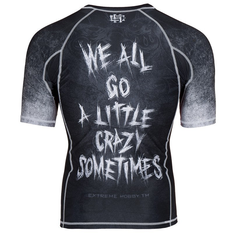 Extreme Hobby Rashguard Męski Psycho Clown Krótki Rękaw