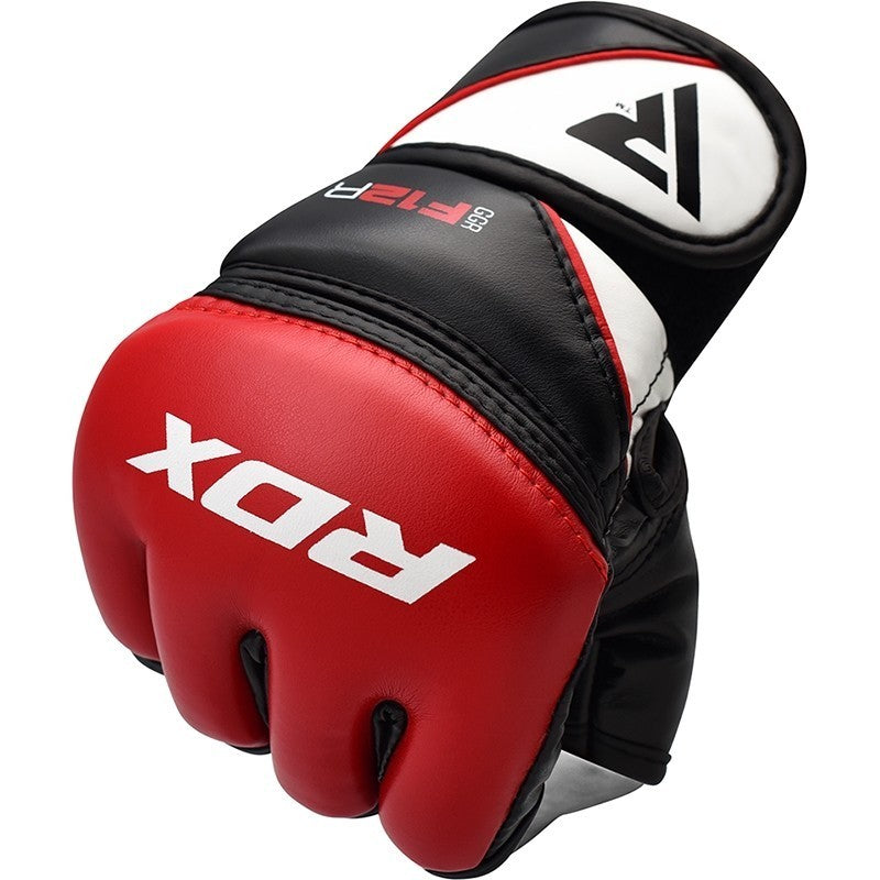 RDX Rękawice do MMA GGRF-12 Czerwone