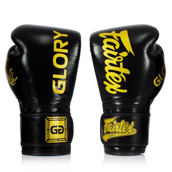 Fairtex Rękawice Bokserskie ze skóry naturalnej BGVG1 Czarne