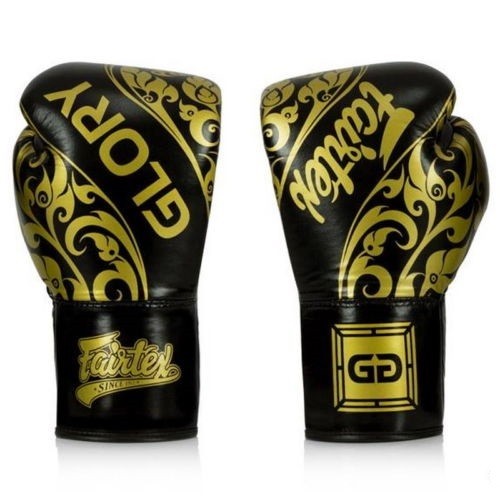 Fairtex Rękawice Bokserskie ze skóry naturalnej BGLG2 Czarne
