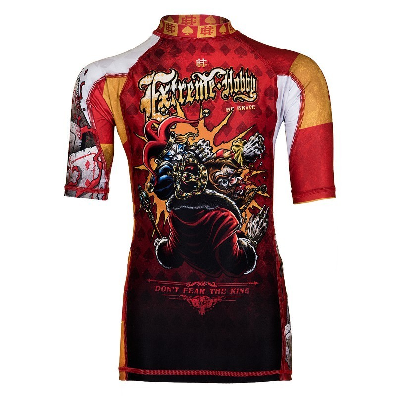 Extreme Hobby Rashguard Dziecięcy Killer Cards II Krótki Rękaw