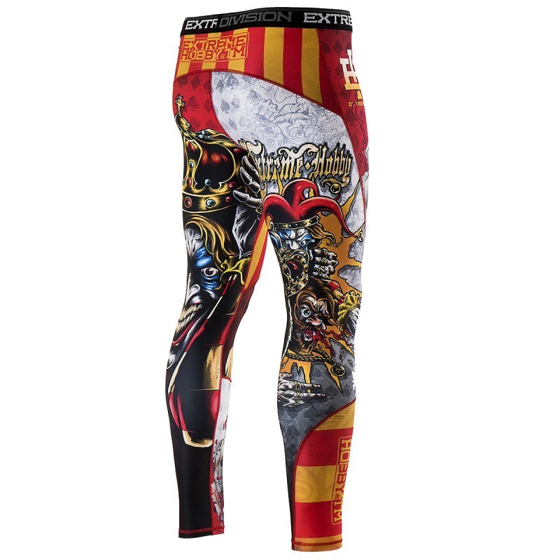 Extreme Hobby Legginsy Treningowe Męskie Killercards II