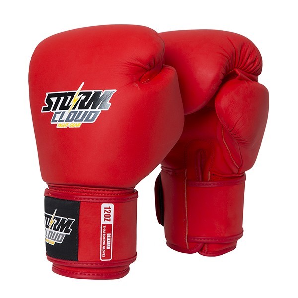 StormCloud Rękawice Muay Thai Blizzard Classic Czerwone