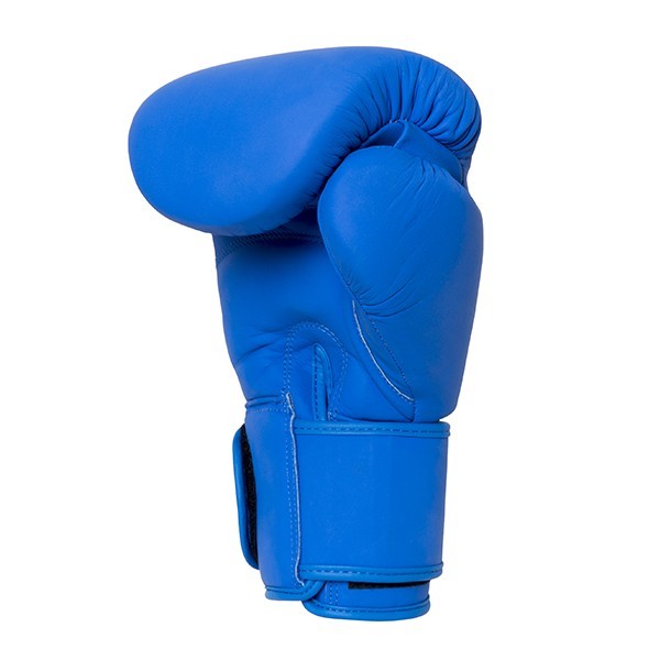 StormCloud Rękawice Muay Thai ze skóry naturalnej Blizzard Classic Niebieskie