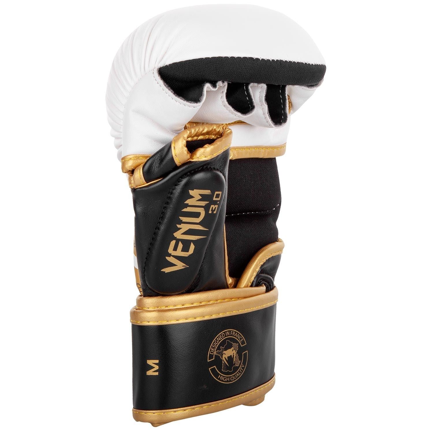 Venum Rękawice sparingowe do MMA Challenger 3.0 Białe/Złote