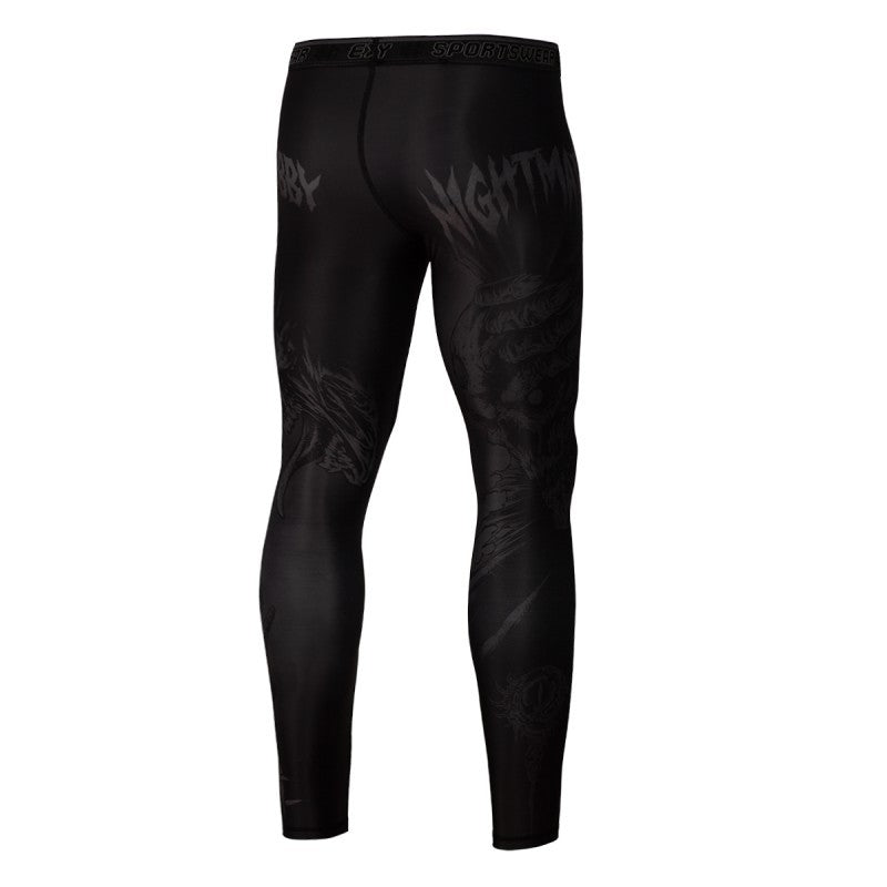 Extreme Hobby Legginsy Treningowe Męskie Nightmare 2