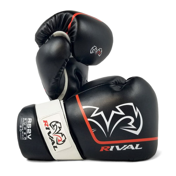 Rival Rękawice bokserskie sparingowe RS2V Super 2.0 Czarne