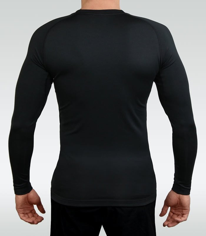 Ground Game Rashguard Męski Athletic Gold Długi Rękaw