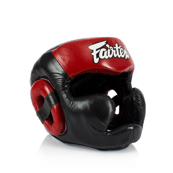 Fairtex Kask Bokserski HG13 Czarny/Czerwony