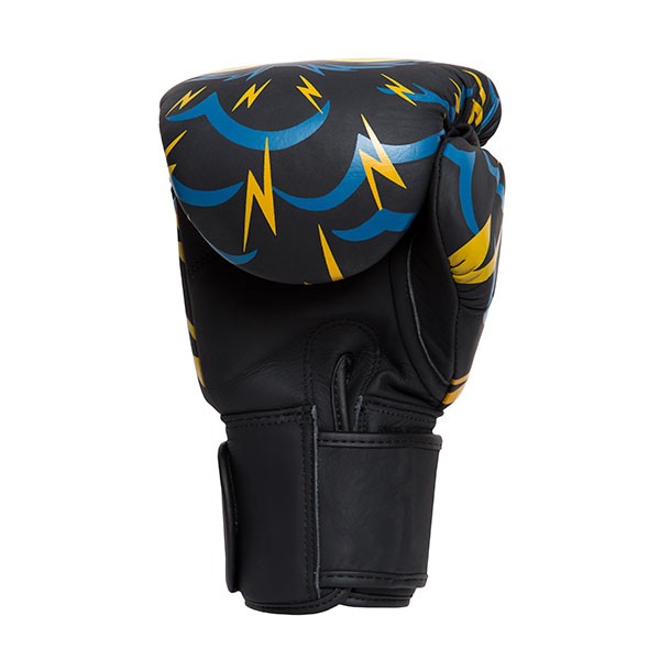 StormCloud Rękawice ze skóry naturalnej do Muay Thai Blizzard Monstercloud Czarne