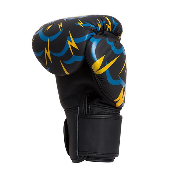 StormCloud Rękawice ze skóry naturalnej do Muay Thai Blizzard Monstercloud Czarne