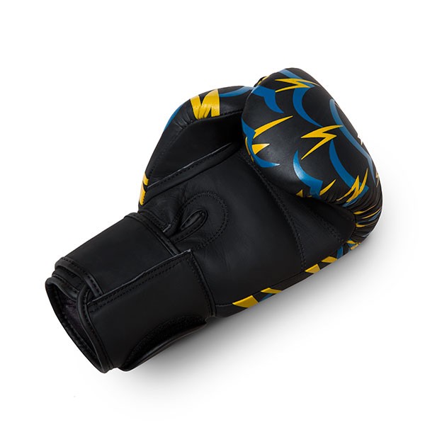 StormCloud Rękawice ze skóry naturalnej do Muay Thai Blizzard Monstercloud Czarne