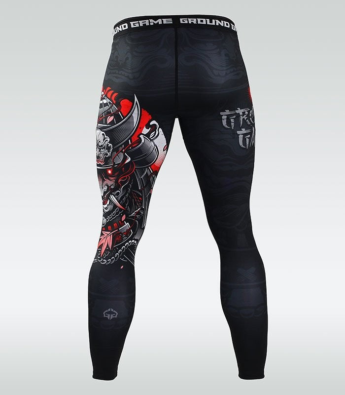 Ground Game Legginsy Treningowe Męskie Samurai 2.0