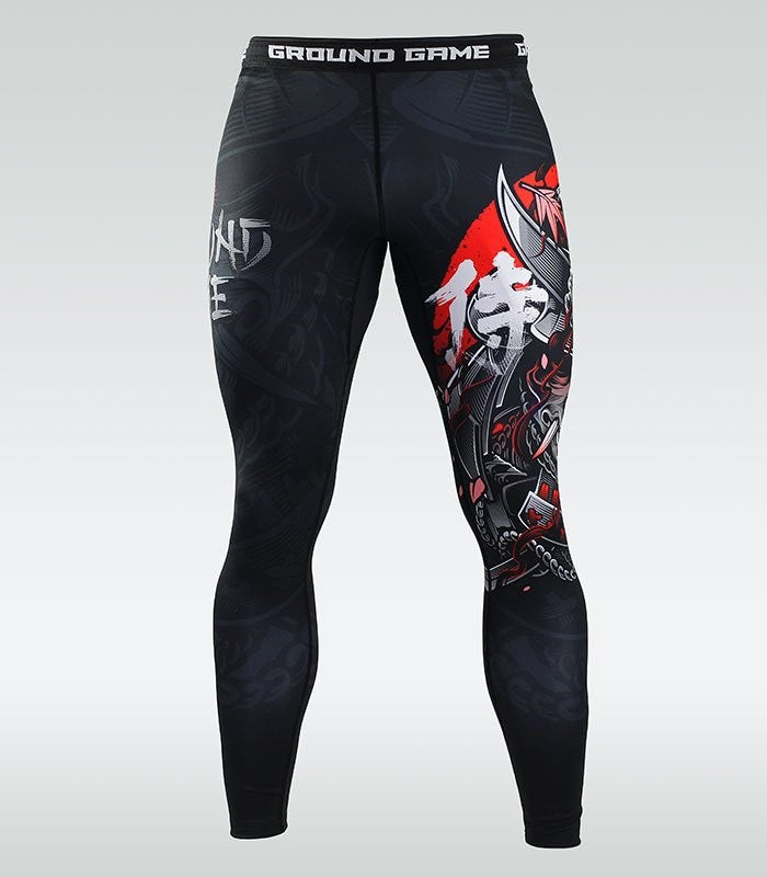 Ground Game Legginsy Treningowe Męskie Samurai 2.0