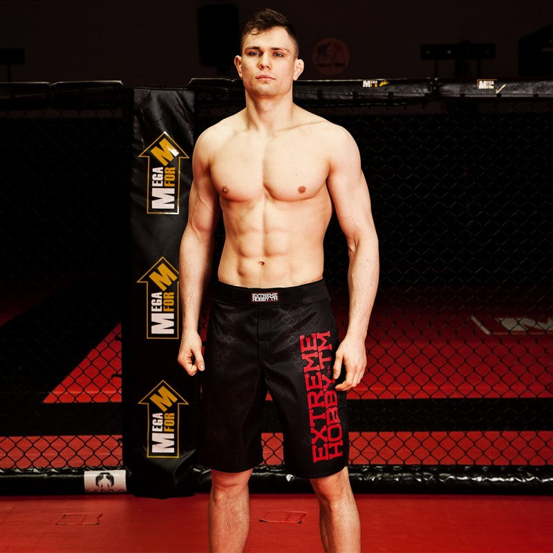 Extreme Hobby Spodenki MMA Black Armour