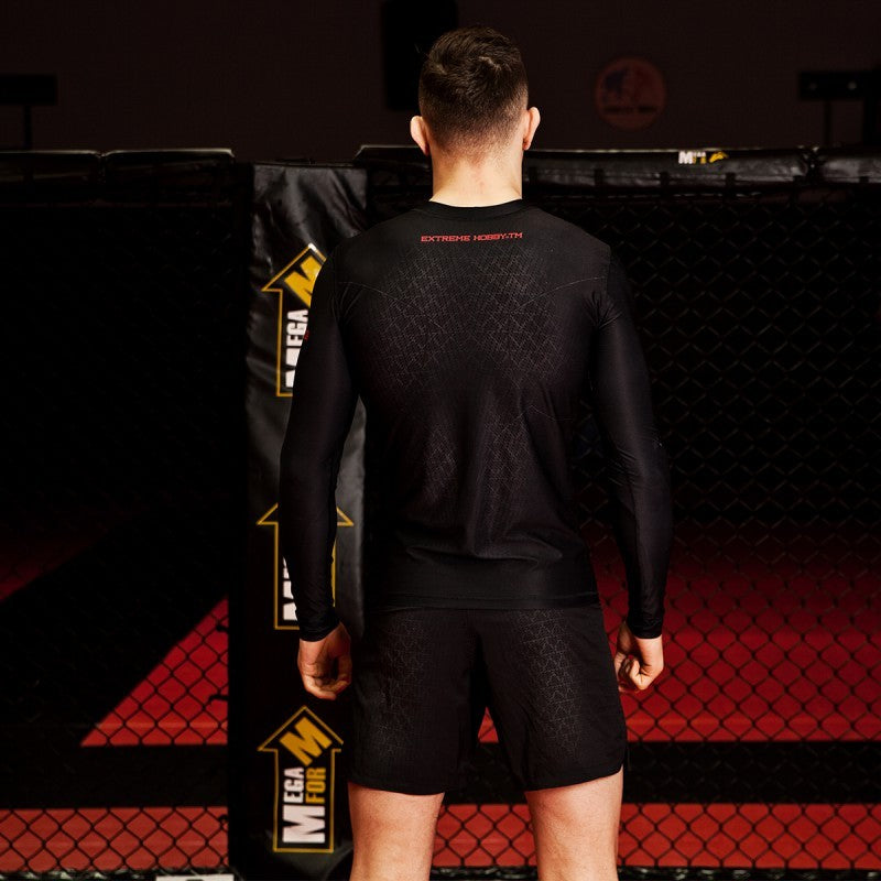 Extreme Hobby Rashguard Męski Black Armour Długi Rękaw
