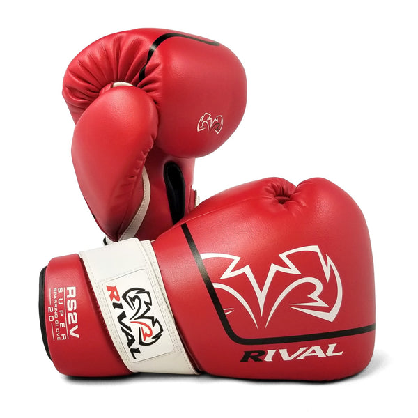 Rival Rękawice bokserskie sparingowe RS2V Super 2.0 Czerwone
