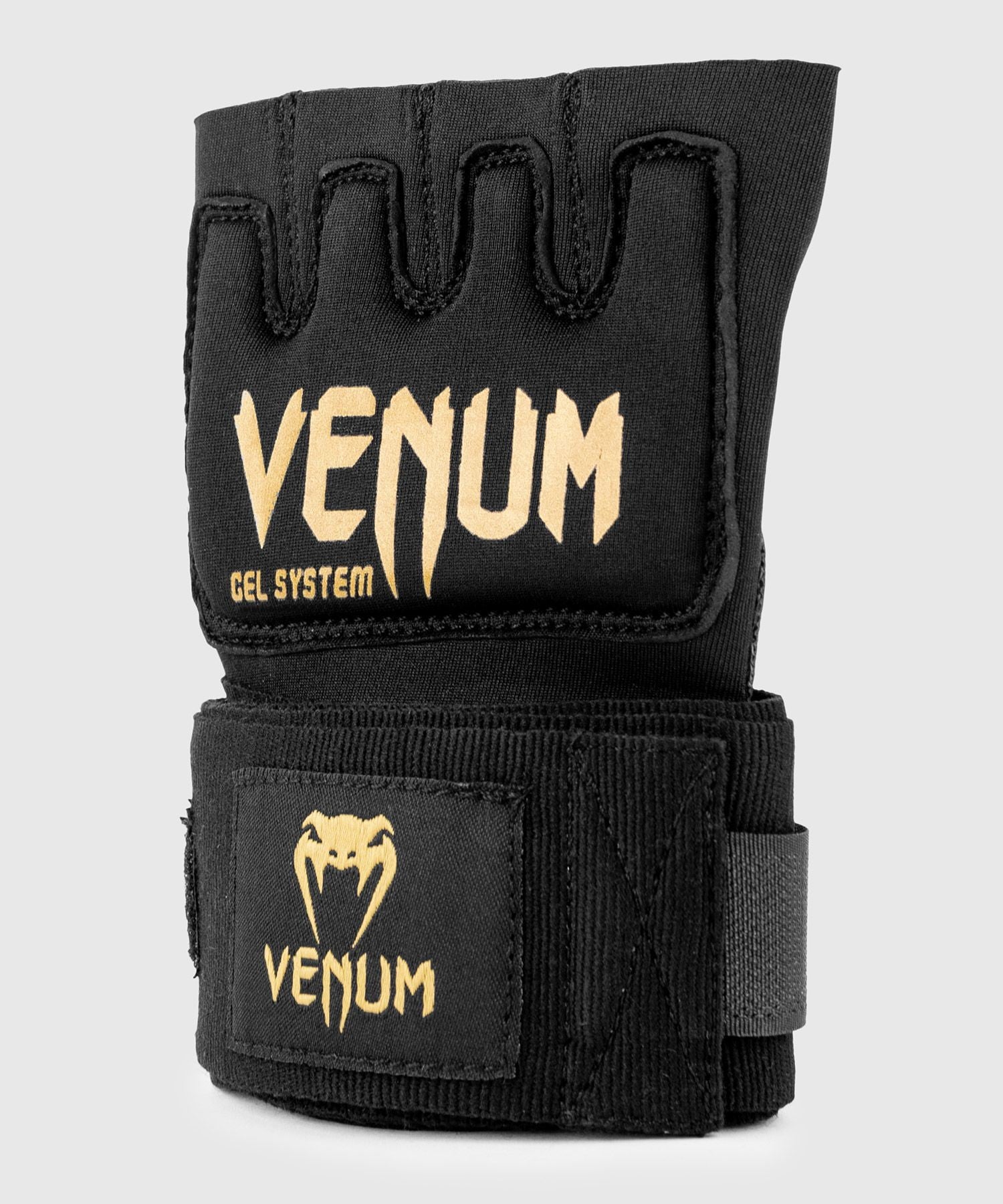 Venum Gel Kontact Hand Wrap Owijki Bokserskie - Bandaże Żelowe Czarny/Złoty