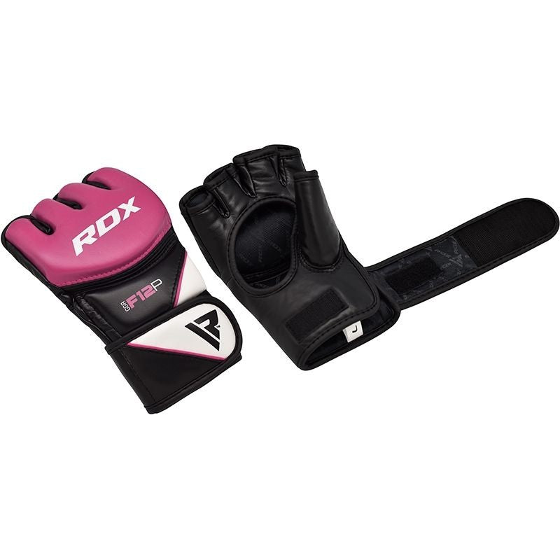RDX Rękawice MMA GGRF-12 Różowe