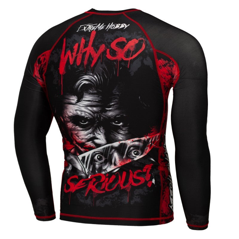 Extreme Hobby Rashguard Męski Why So Serious Długi Rękaw