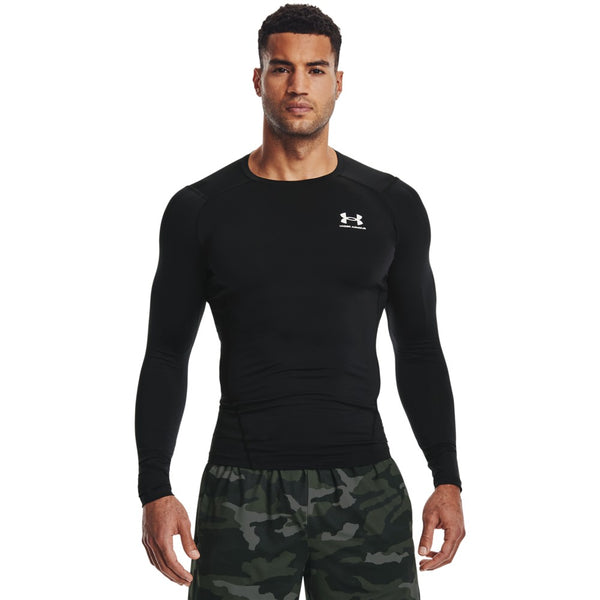 Under Armour Rashguard HeatGear Longsleeve Czarny