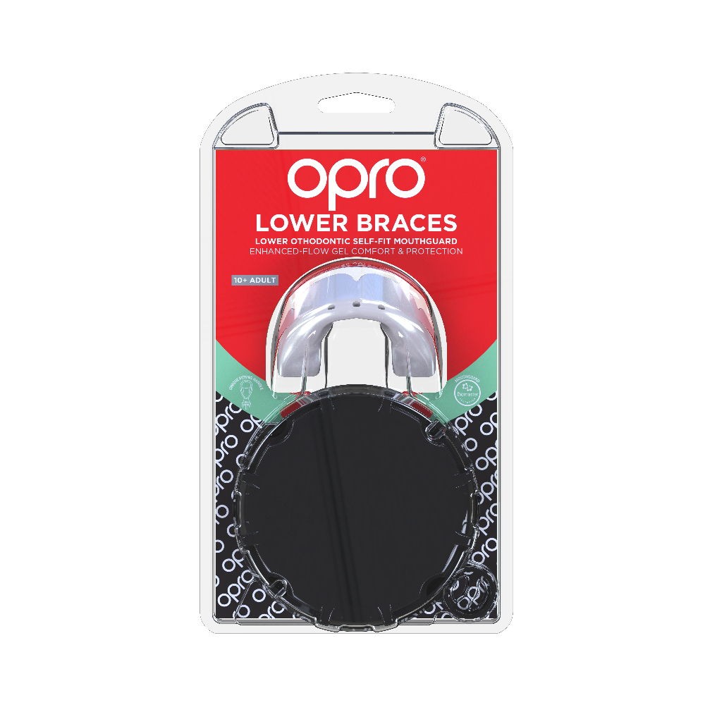 Opro Ochraniacz na Zęby Lower Braces Biały (do aparatów)