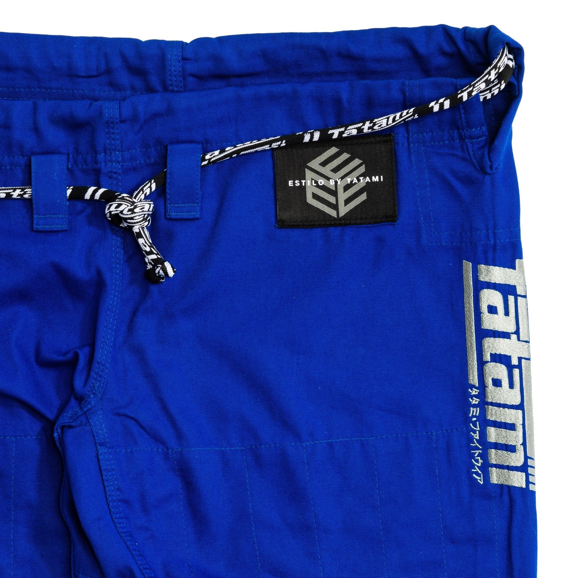 Tatami Kimono/Gi BJJ Męskie Estilo Black Label Niebieskie/Szare