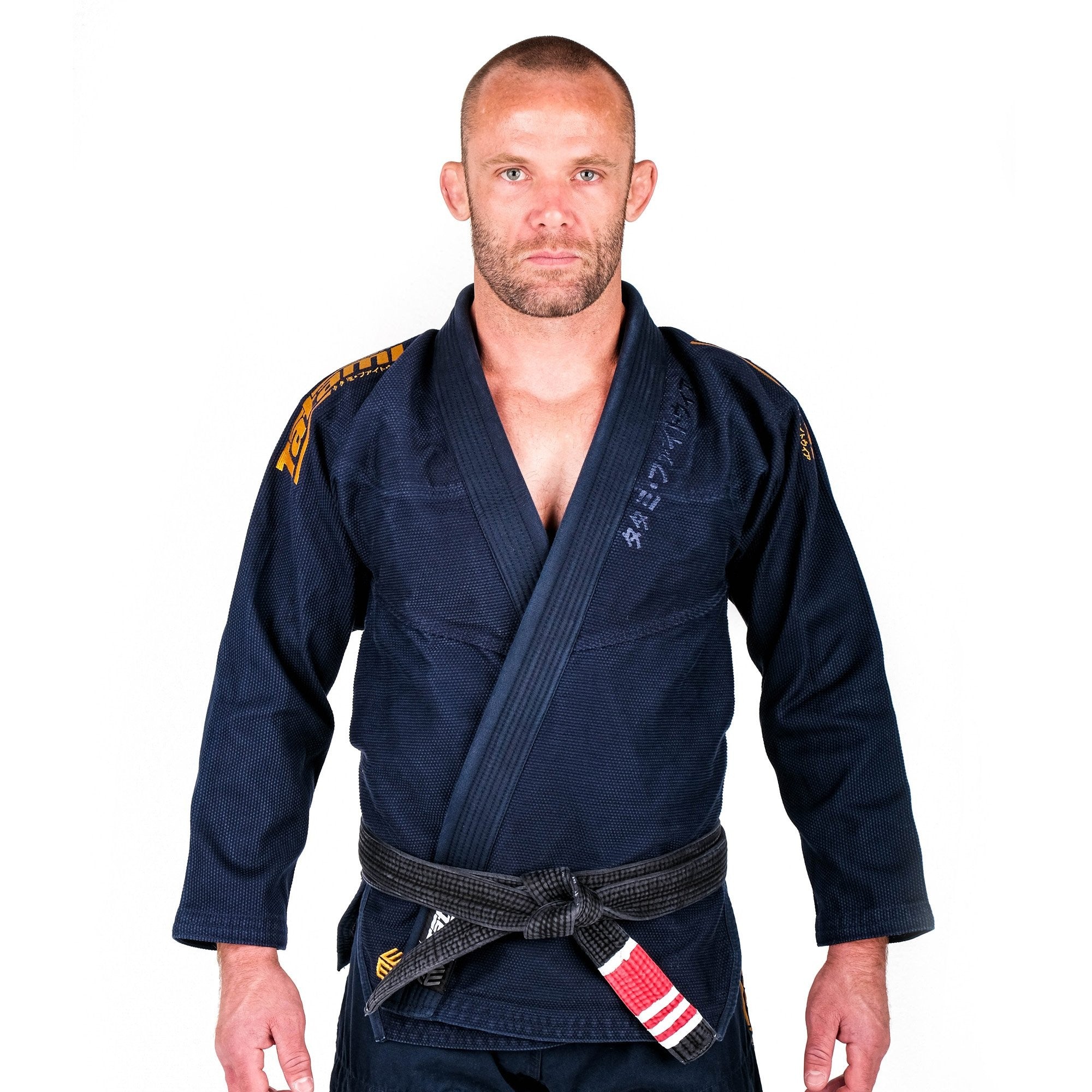 Tatami Kimono/Gi BJJ Męskie Estilo Black Label Granatowe/Złote