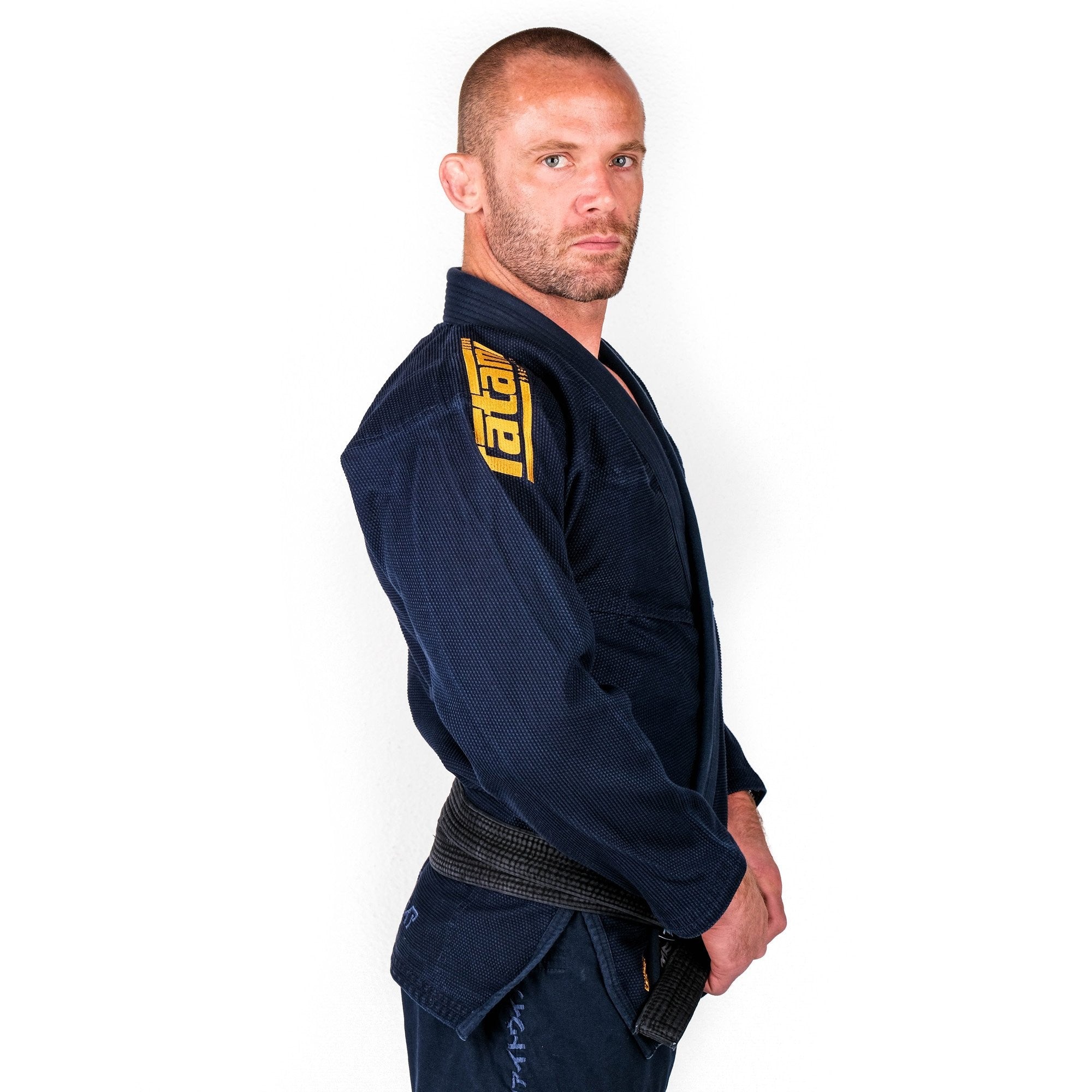 Tatami Kimono/Gi BJJ Męskie Estilo Black Label Granatowe/Złote