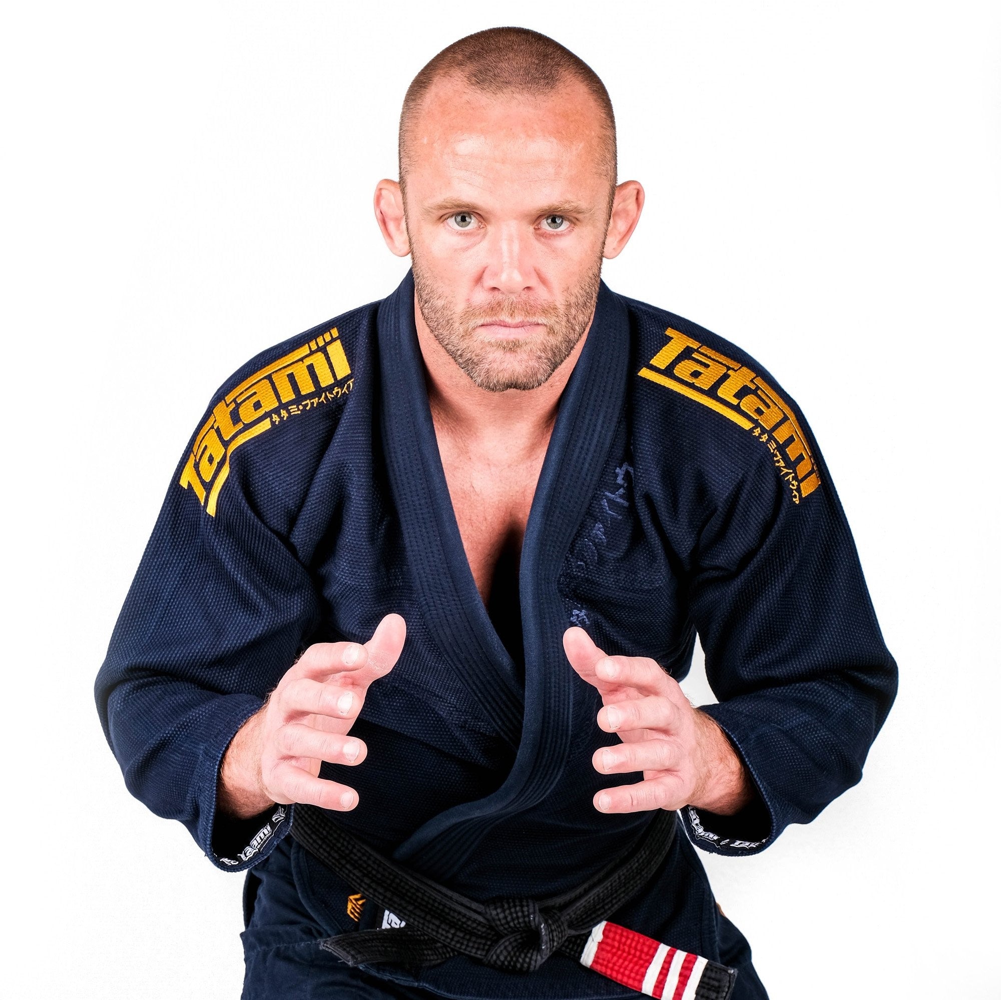 Tatami Kimono/Gi BJJ Męskie Estilo Black Label Granatowe/Złote