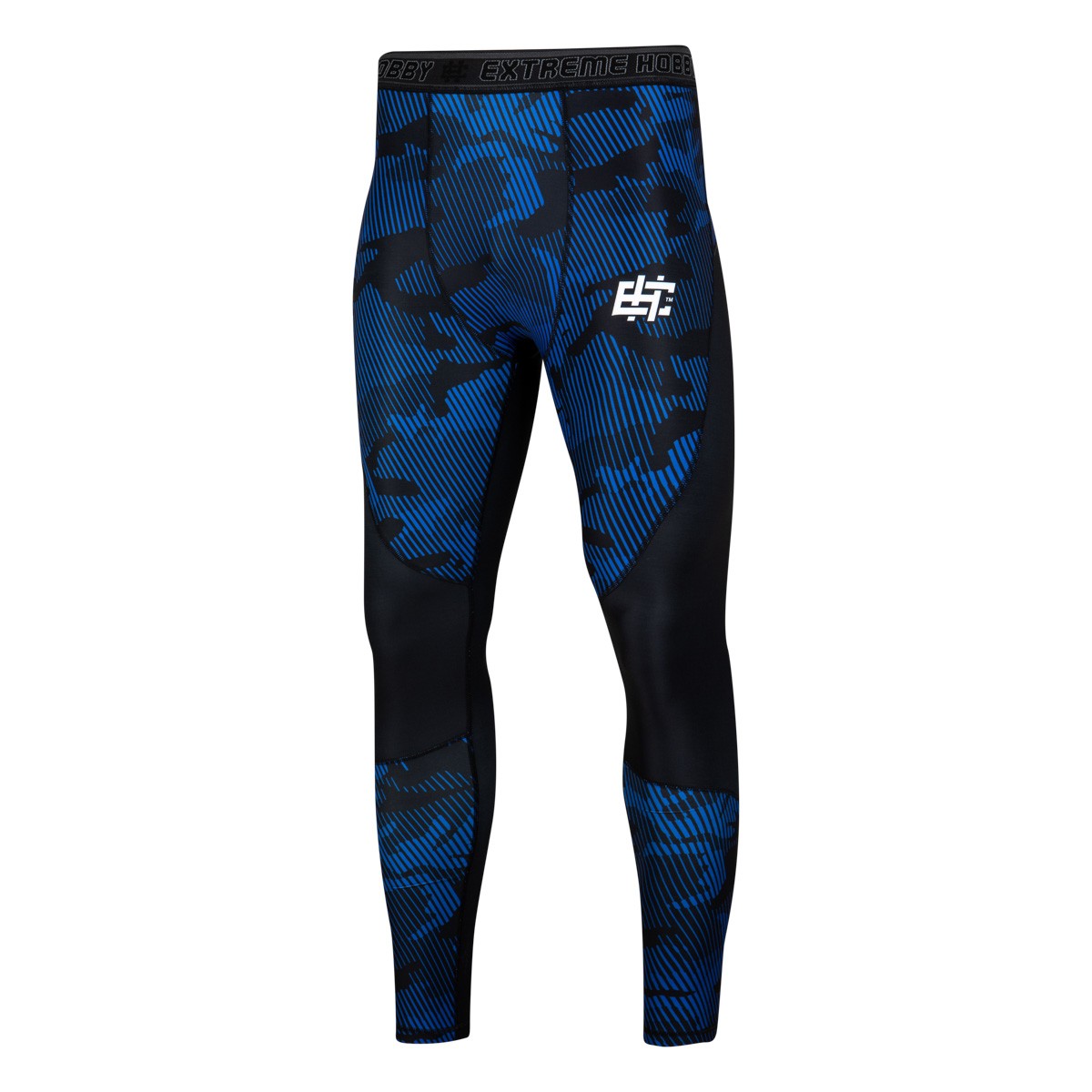 Extreme Hobby Legginsy Treningowe Męskie Havoc Niebieskie