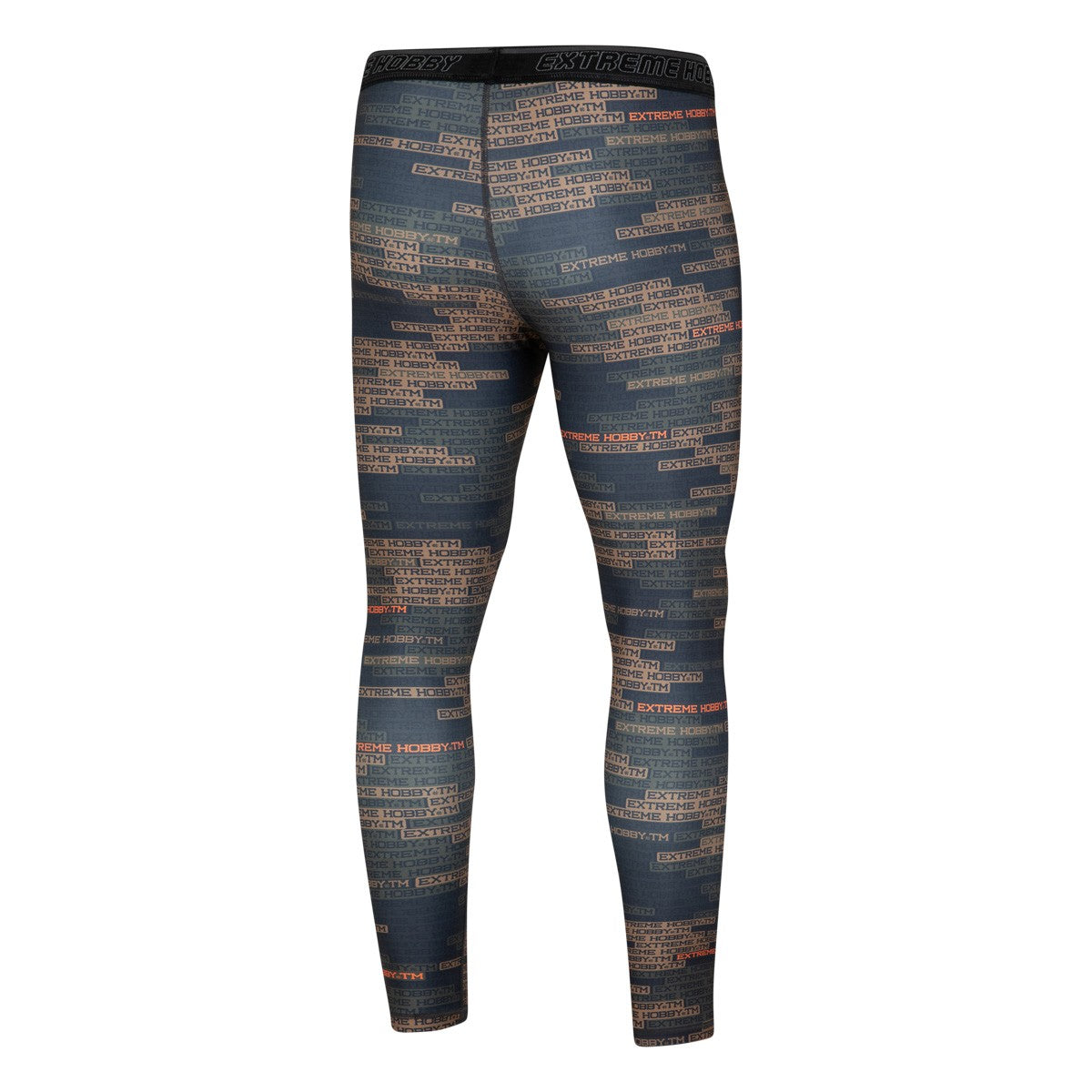 Extreme Hobby Legginsy Treningowe Męskie Paracord Pomarańczowe