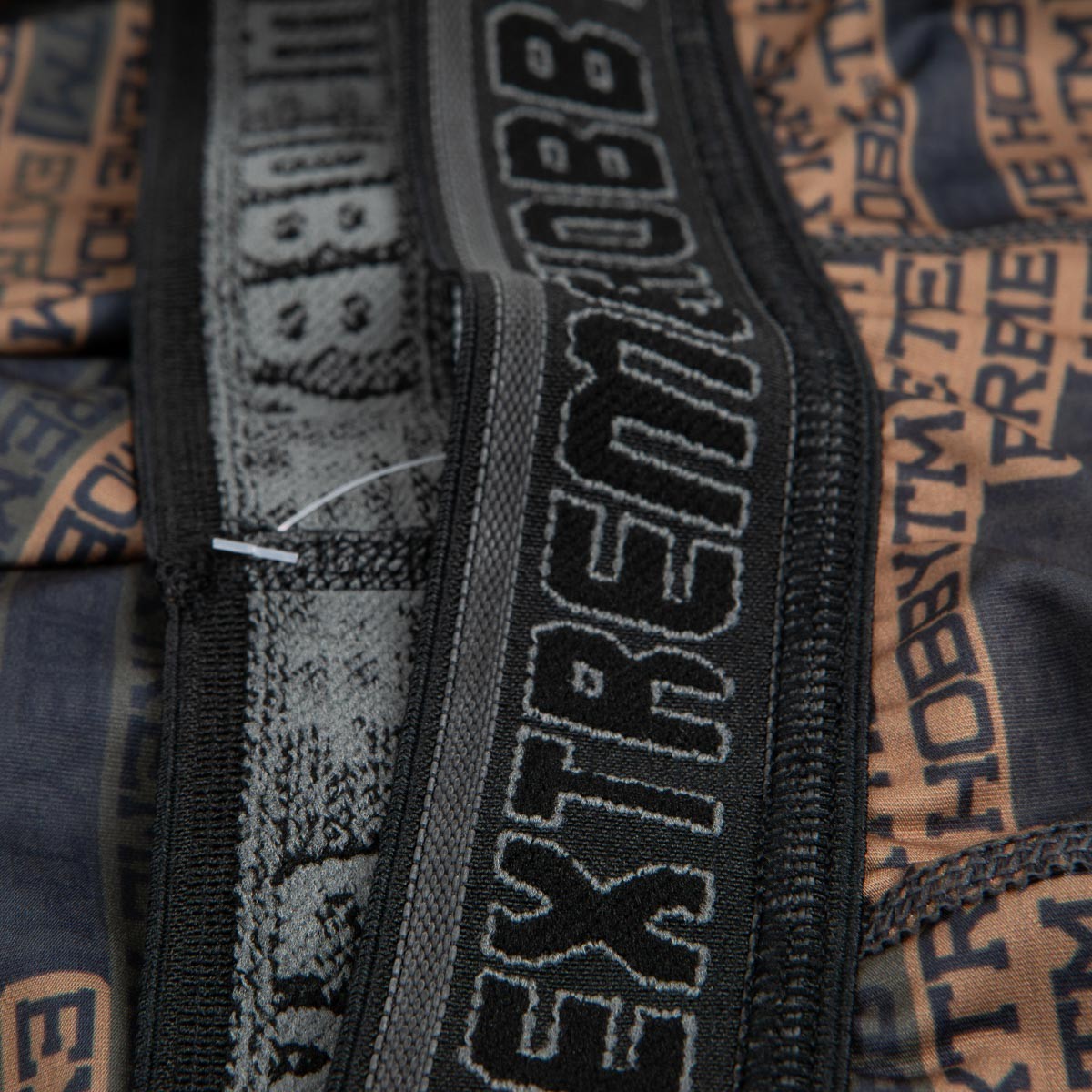 Extreme Hobby Legginsy Treningowe Męskie Paracord Pomarańczowe