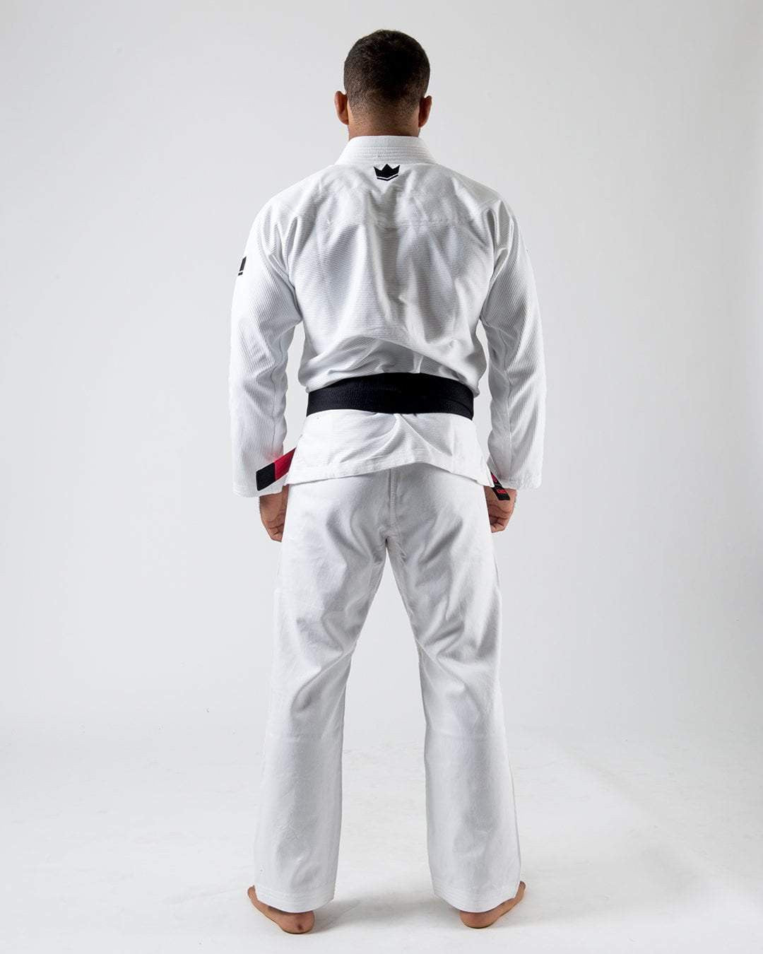 KiNGZ Kimono/Gi BJJ Męskie The One Białe + biały pas w komplecie