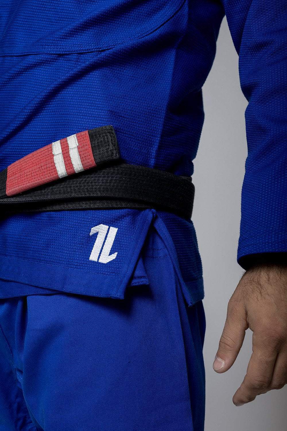 KiNGZ Kimono/Gi BJJ Męskie The One Niebieskie + biały pas w komplecie