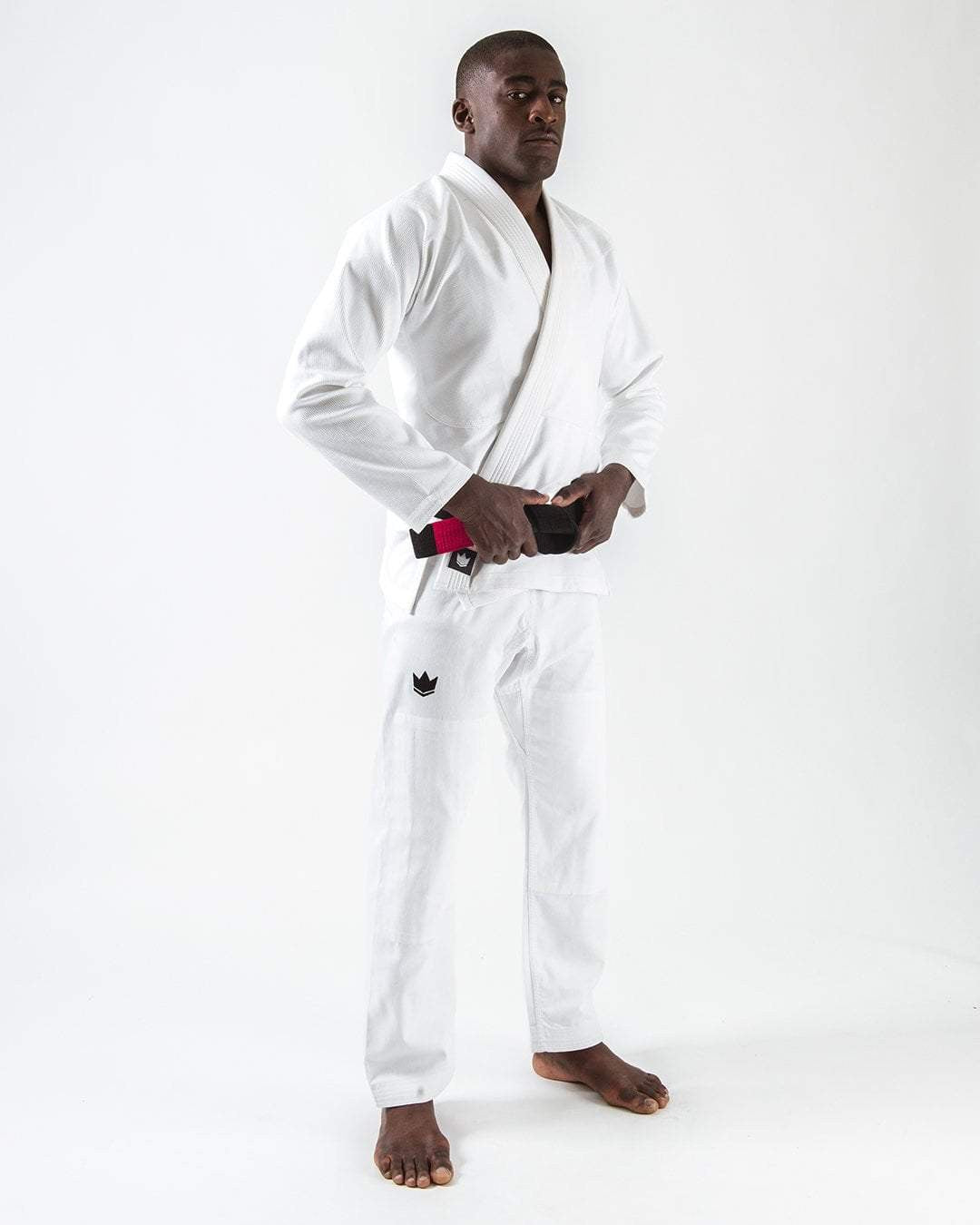 KiNGZ Kimono/Gi BJJ Męskie Kore Białe
