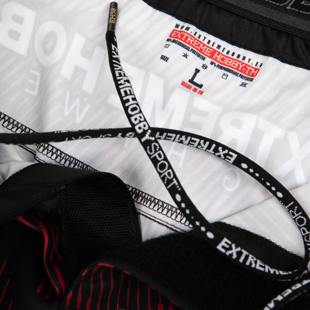 Extreme Hobby Spodenki MMA Grappling HAVOC Czerwone