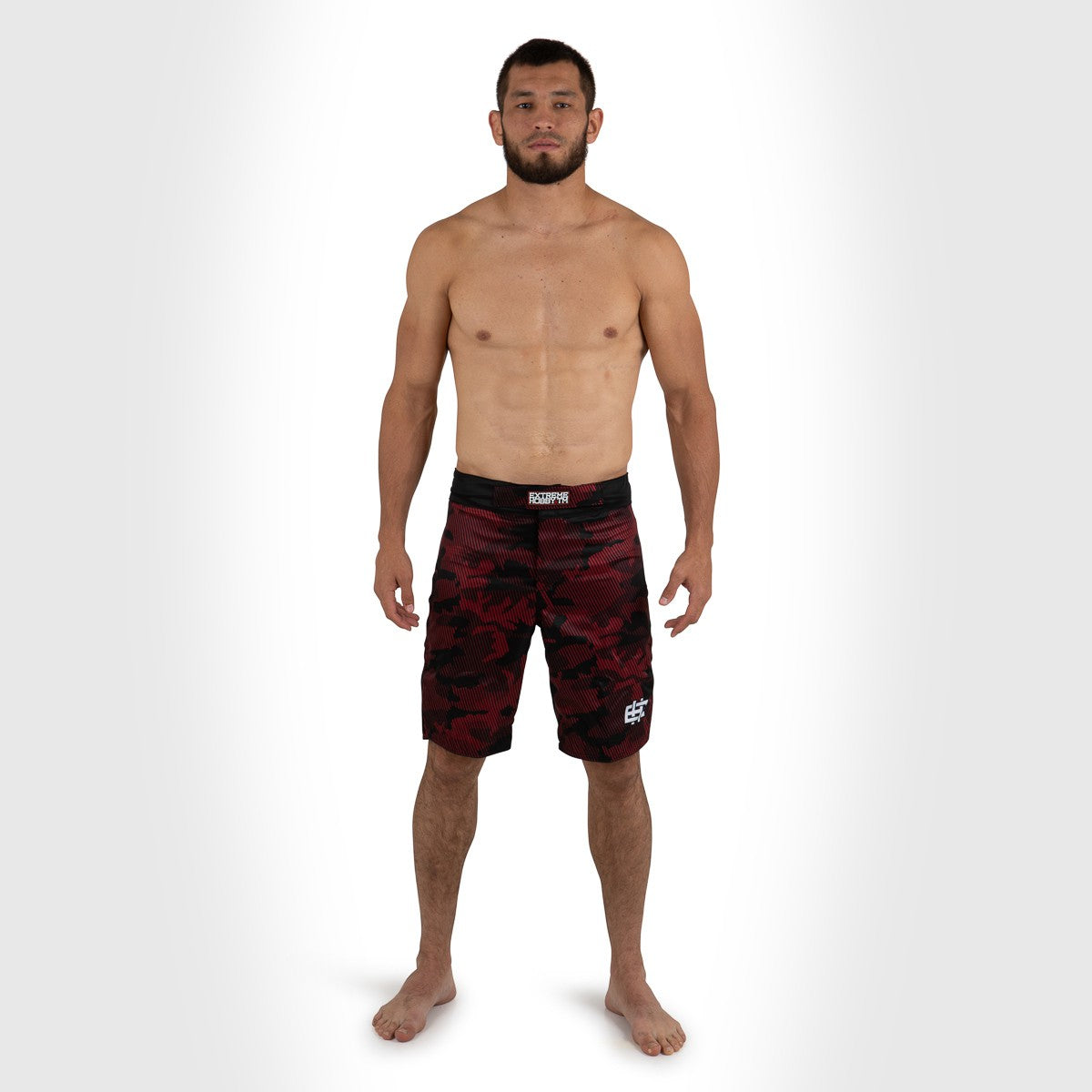 Extreme Hobby Spodenki MMA Grappling HAVOC Czerwone