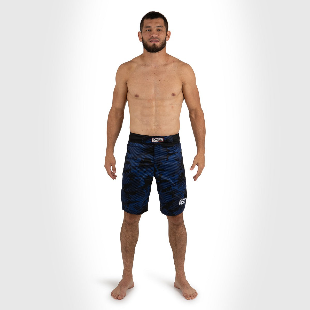 Extreme Hobby Spodenki MMA Grappling HAVOC Niebieskie