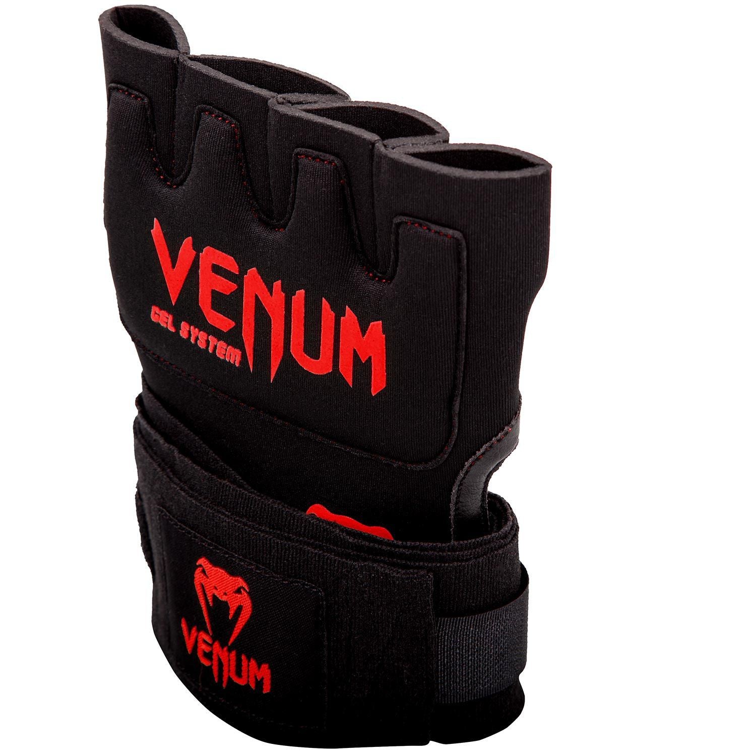 Venum Gel Kontact Hand Wrap Owijki Bokserskie - Bandaże Żelowe Czarny/Czerwony