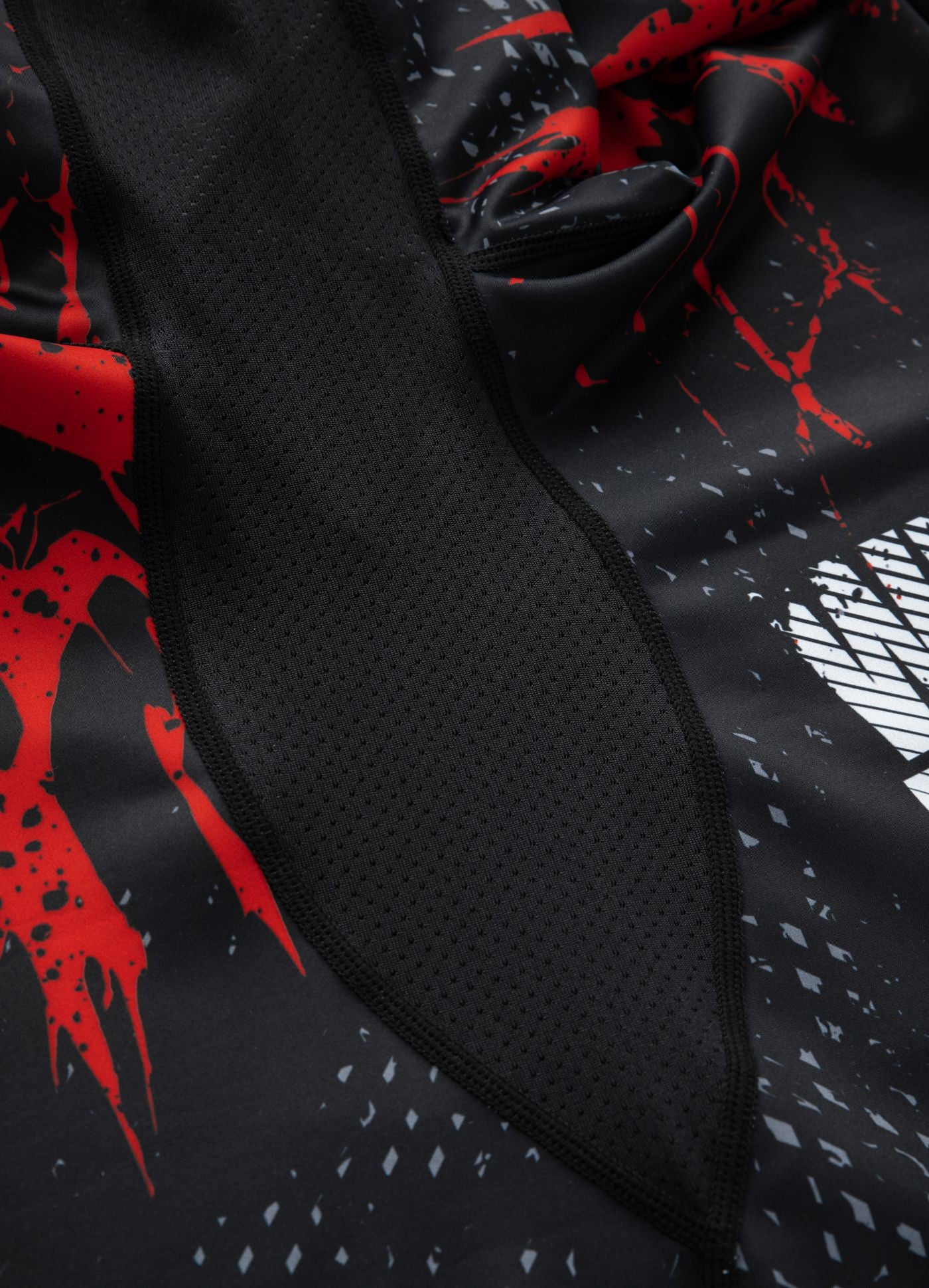Pitbull Rashguard Męski Blood Dog Długi Rękaw 2.0 Czarny